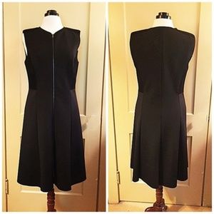 NEW TAHARI Sleeveless Black Dress